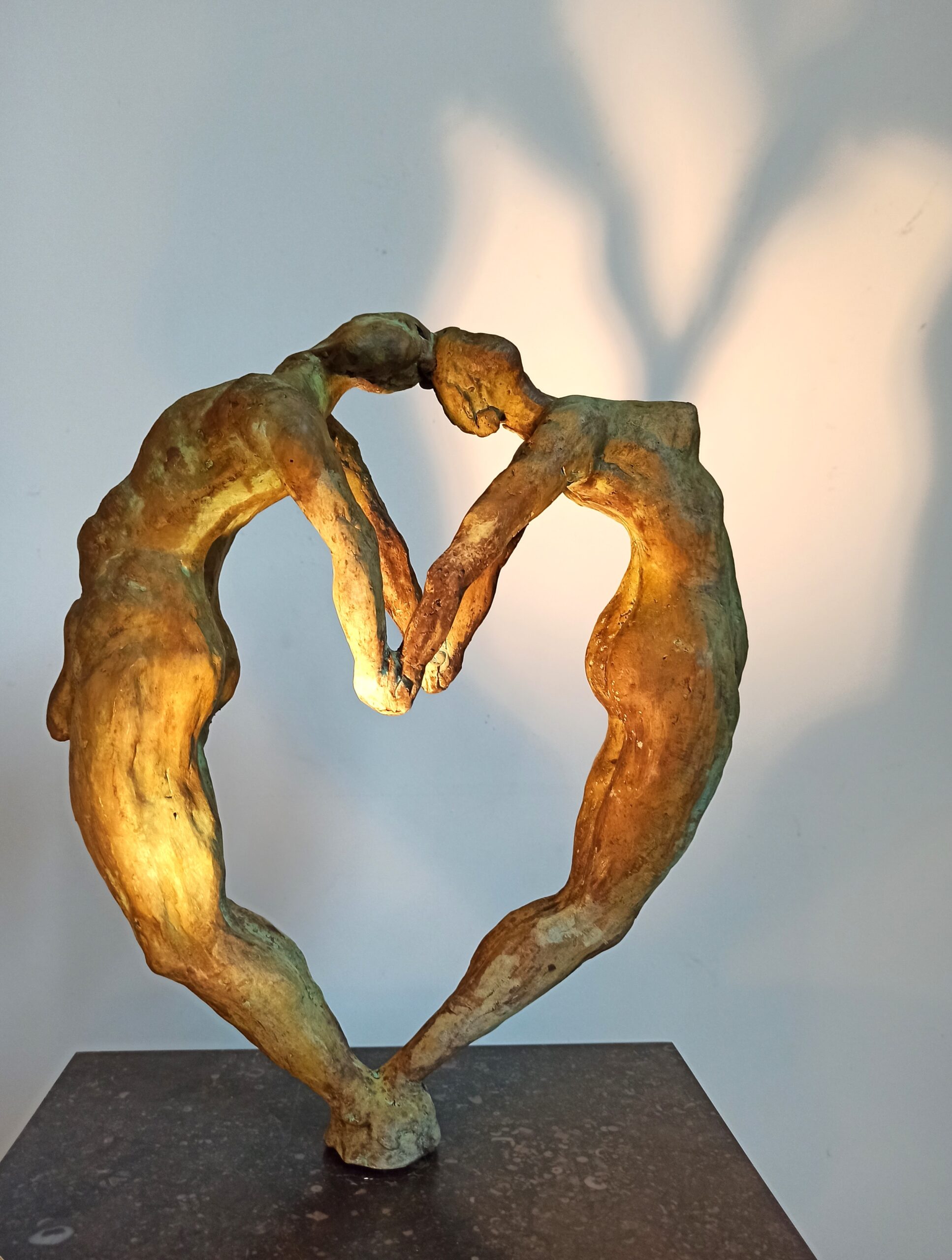 Touchmyheart bronzen beelden Marry Ranzijn